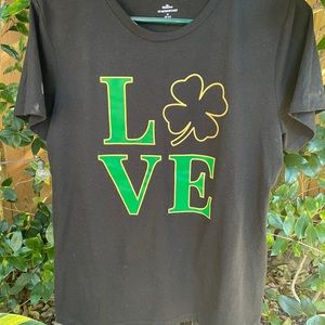 St. Patrick’s Day Love tee shirt